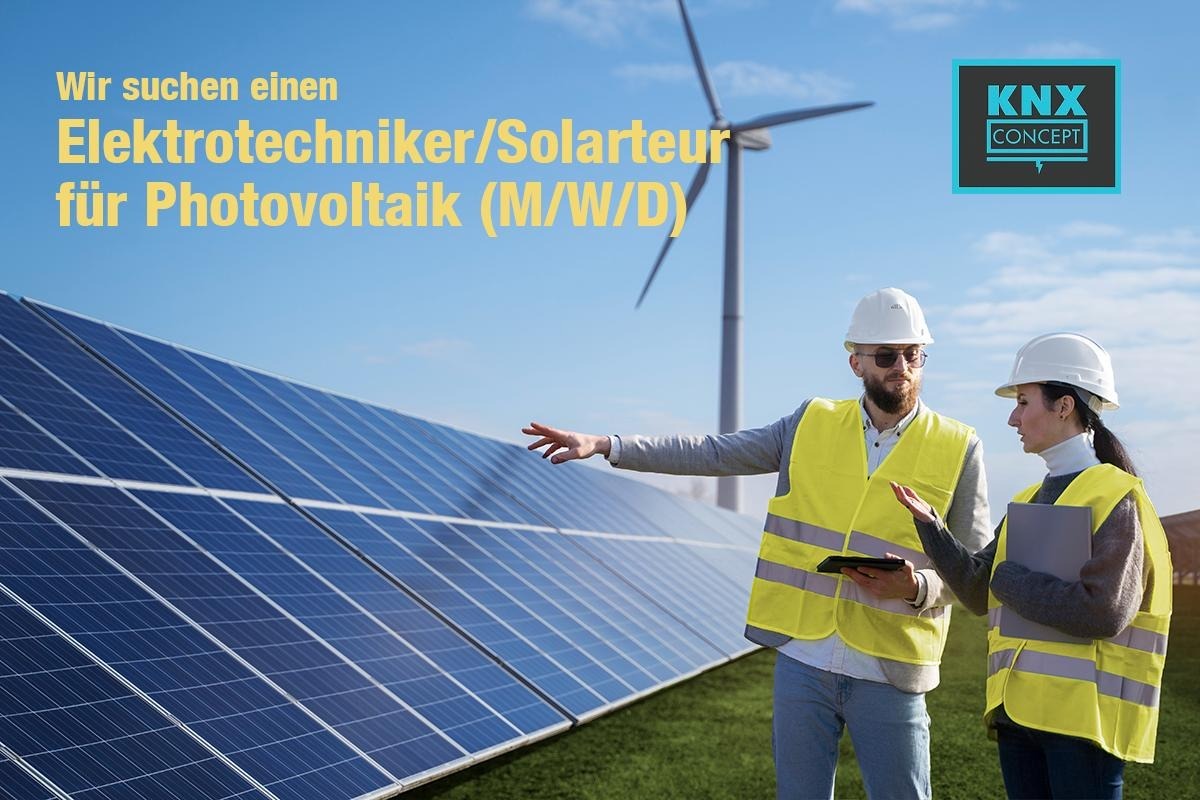 Wir suchen einen Elektrotechniker/Solarteur für Photovoltaik (M/W/D)