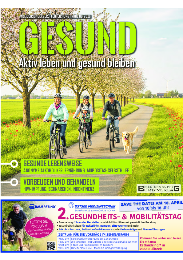 Gesund - Aktiv leben und gesund bleiben