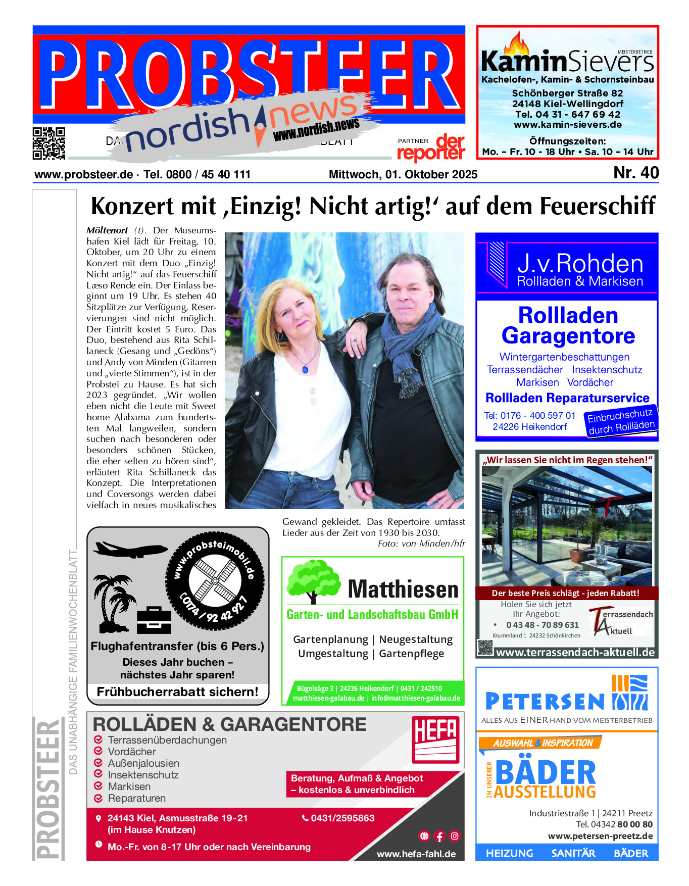 PROBSTEER Ausgabe 01. Oktober 2025