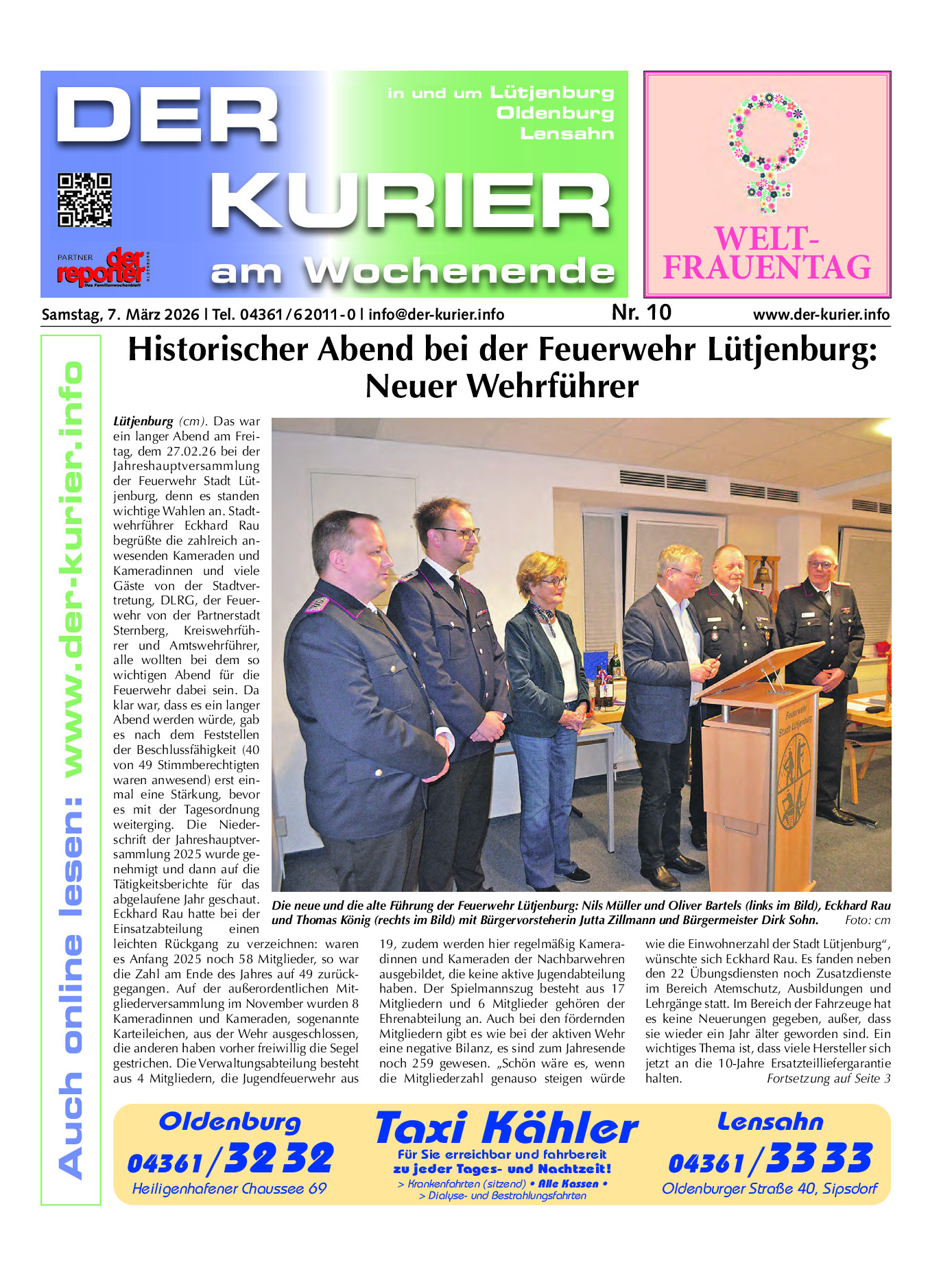 der KURIER Ausgabe 07. März 2026