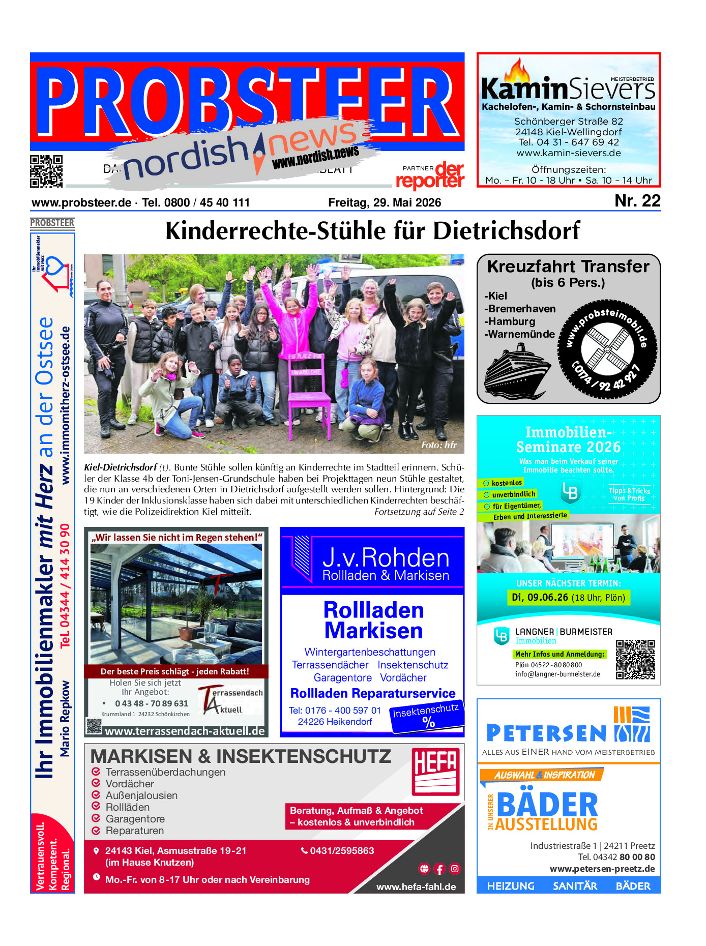 PROBSTEER Ausgabe 29. Mai 2026