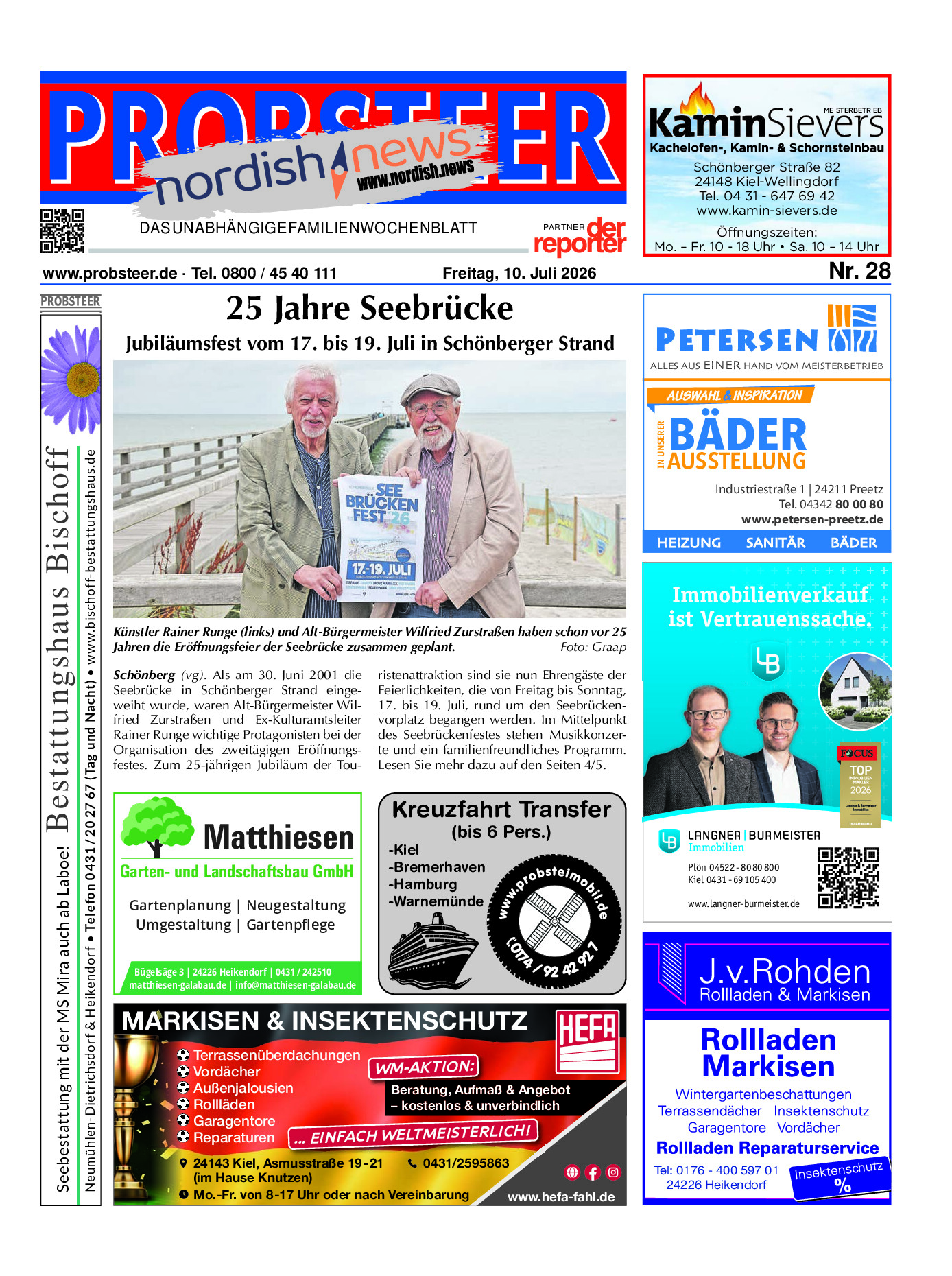 PROBSTEER Ausgabe 10. Juli 2026
