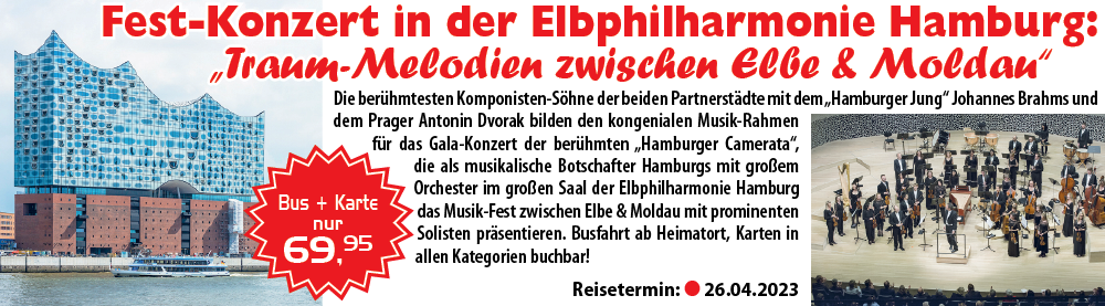 Fest-Konzert Elbphilharmonie Hamburg
